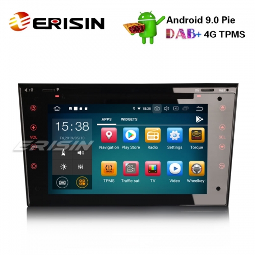 Erisin ES7973P 7" Android 9.0 Opel Corsa Vectra Zafira Astra Autoradio DAB + GPS CD Navi