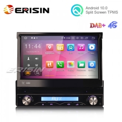 Erisin ES5188U 7" Android 10.0 Universal 1 Din Car DVD GPS Player 4G DAB+ CarPlay+