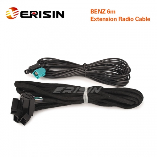 Erisin BZ6M 6M extension harness Fits for BENZ E/G/CL/CLS/S Class w211 w463 w219 w215 w220