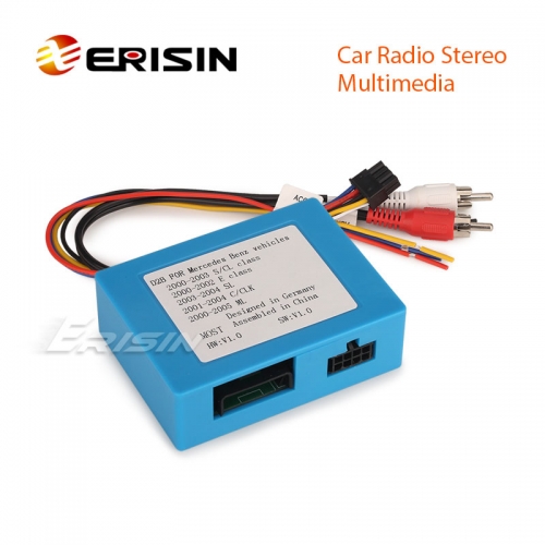Erisin DB001 D2B Fiber-Optic decoder box for Mercedes-Benz S/CL/E/SL/C/CLK/ML Class